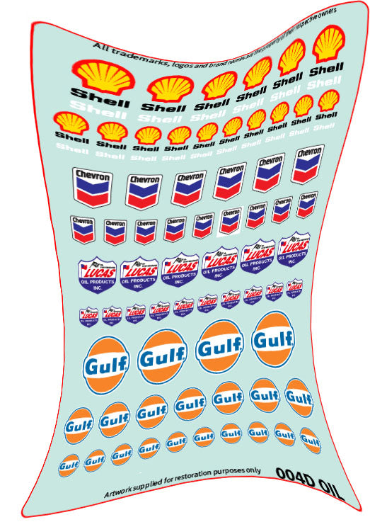 Waterslide Decals, Restoration D