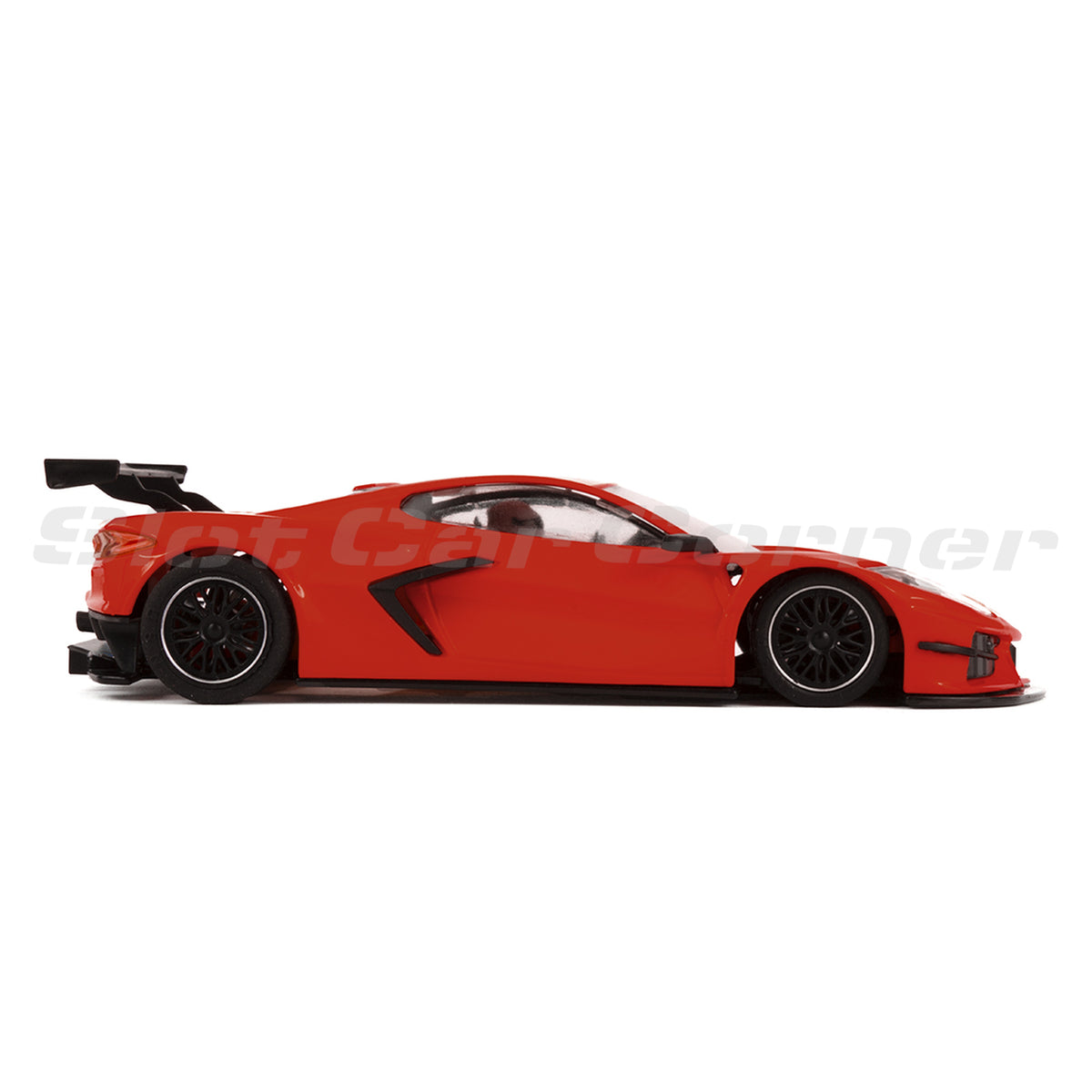 NSR 0396SW Corvette C8R Red Test Car | Sidewinder – Slot Car Corner