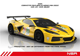 NSR 0415AW Corvette C8R No. 64, 24H Le Mans 2022 (PREORDER)