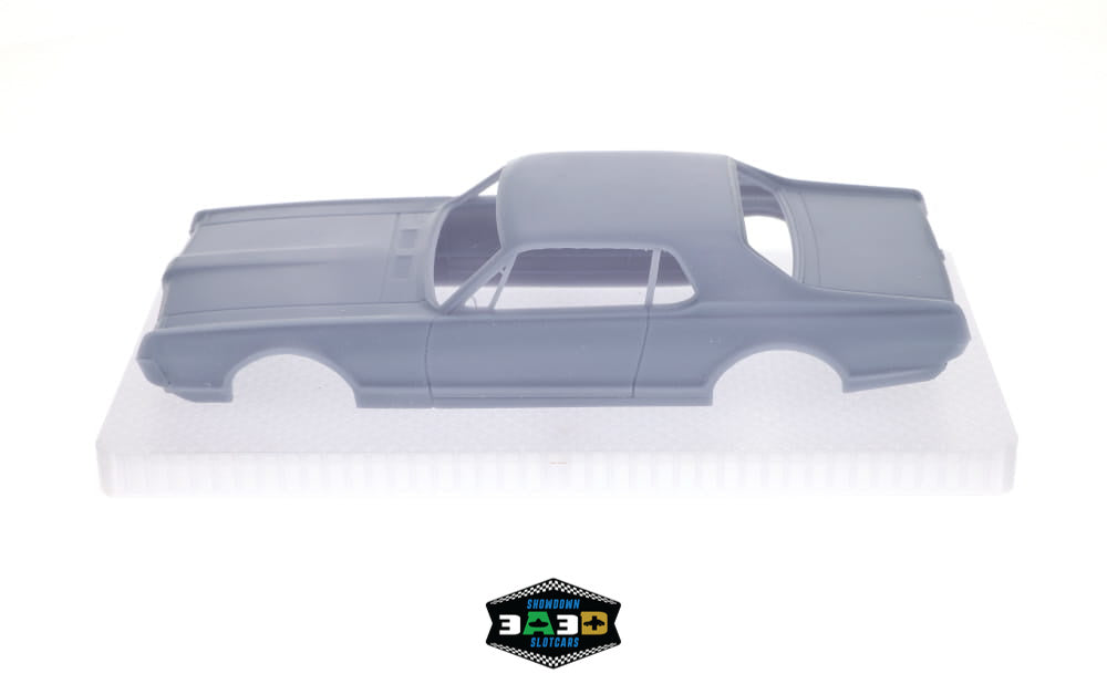 3A3D 3DP 1:32 Resin Cougar w/o Spoiler