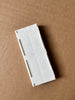 SCC Small Parts Plastic Storage Box, 10 Compartments, WHITE