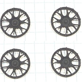 CG Slotcars CGWI1801 Modern GT/DTM/LMP Wheel Inserts, 18mm