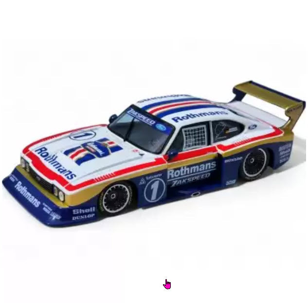 Sideways HC10 Ford Capri Zakspeed Gr. 5 No. 1, Rothmans – Slot Car