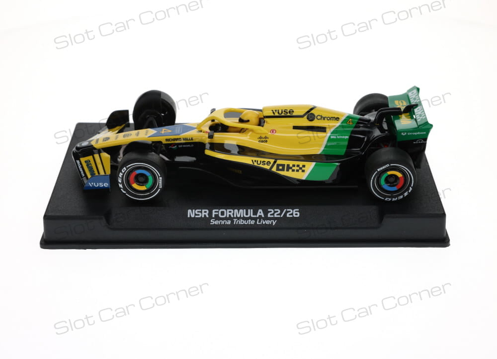 NSR 0539IL Formula 22/26 Senna Tribute Livery Lando Norris No. 4