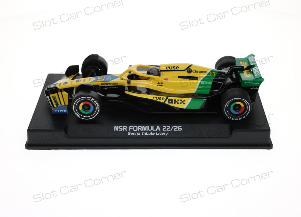NSR 0540IL Formula 22/26 Senna Tribute Livery Oscar Piastri No. 81