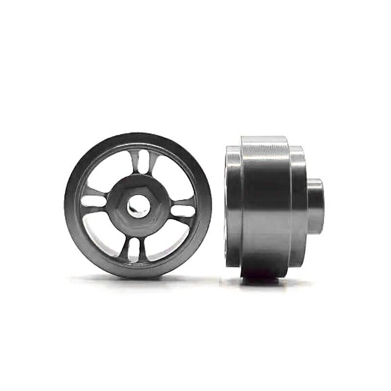 Staffs 188 Aluminum 4-Spoke 15.8 x 8.5mm Wheels, Grey