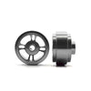 Staffs 188 Aluminum 4-Spoke 15.8 x 8.5mm Wheels, Grey