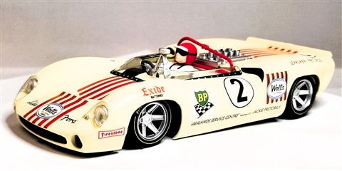 Thunder Slot Lola T70 MK III スロットカー Thunder Slot CA00209SW Lola T70 Can-Am No. 2, Kyalami 1968