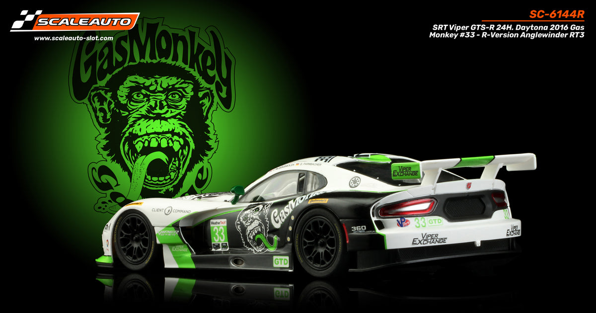 Scaleauto SC-6144R SRT Viper GTS-R Gas Monkey No. 33
