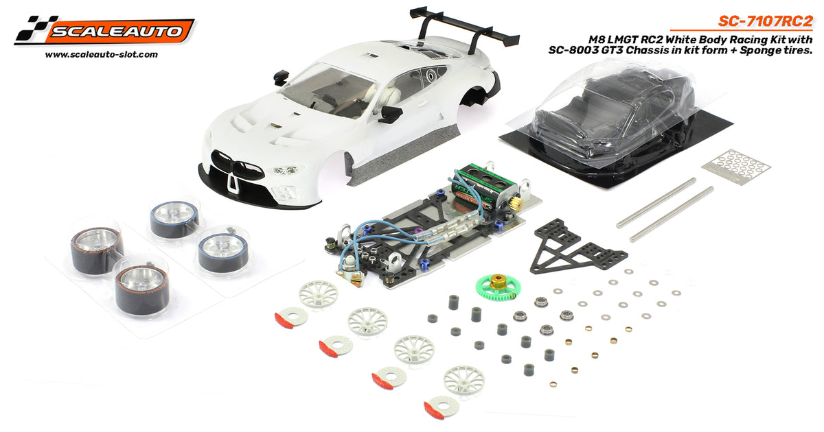 Sistema Di Montaggio Carrozzeria Slot Car 1/24 - KC Racing - Senza - Foto 6