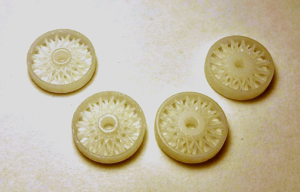 CGWI1403 CG Slotcars 60-Spoke Wire Wheel Inserts, 14mm