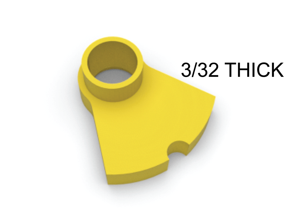 CGGA06 Scalextric Guide Post Repair / Adapter - 3/32''