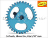 Slot.It GS1834 18mm Ergal Sidewinder Gear, 34T