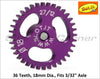 Slot.It GS1836 18mm Ergal Sidewinder Gear, 36T