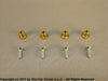 SCC Body Post Repair Kit #1B, Flat Head Screws
