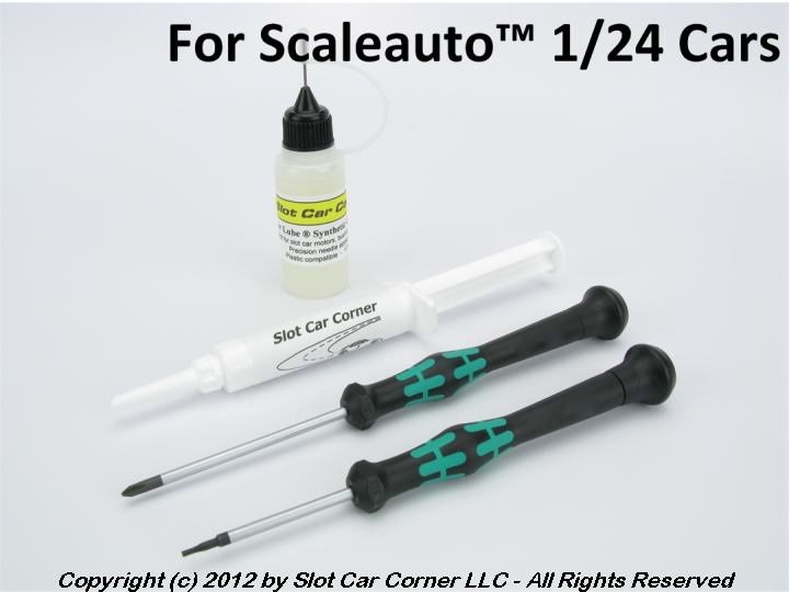 SCC Slot Car Maintenance Kit, Scaleauto 124