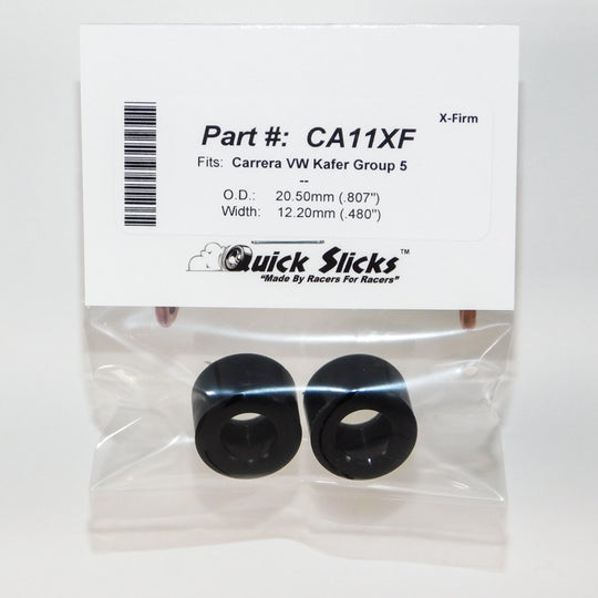 CA11XF Quick Slicks Silicone Tires, X-Firm