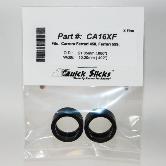 CA16XF Quick Slicks Silicone Tires, X-Firm
