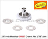 Slot.It GM23o OFFSET Modular Racing Crown Gear, 23-Teeth