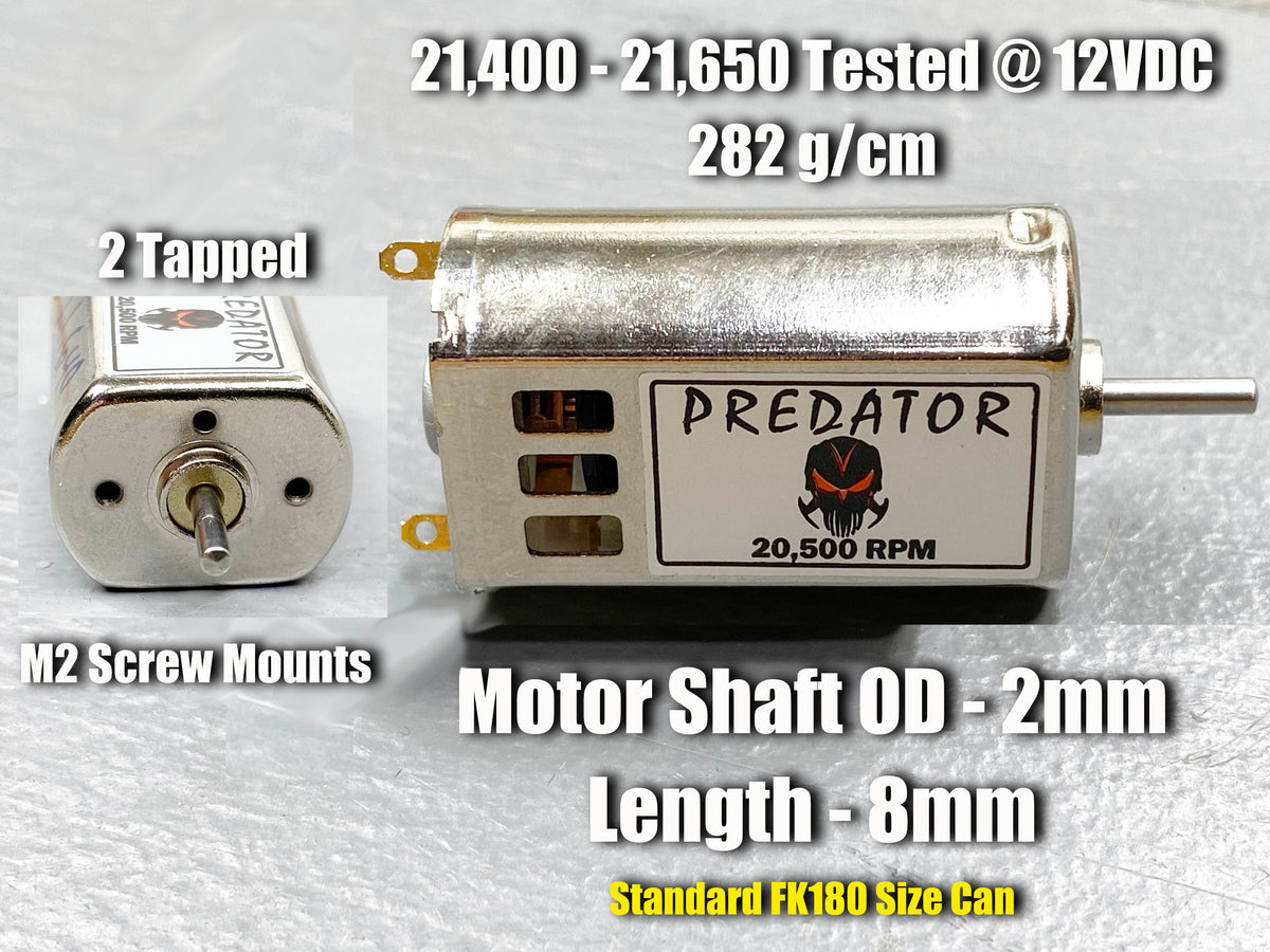 Predator LONG-CAN 20,500 RPM FK-180 Motor
