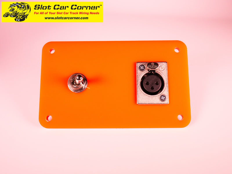 SCC XLR + Lane Reverse Switch Driver Station Kit, Orange