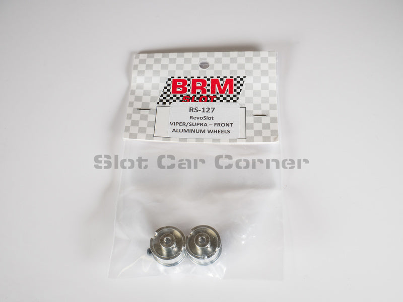 RevoSlot RS-127 Front Aluminum Wheels, Viper/Supra