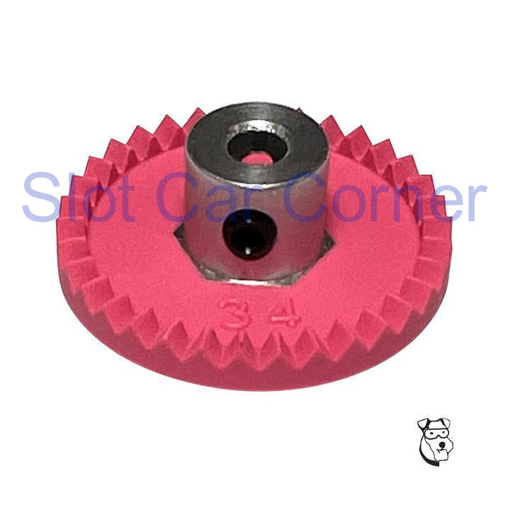 Parma 4834 King Crown Gear For 1/8" Axle, 48 Pitch, 34 Tooth