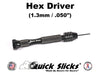 Quick Slicks 1.3mm hex driver
