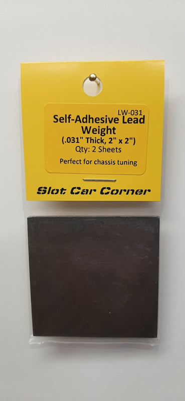 SCC Self-Stick Lead Weight, .031"