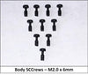 SCC Body Float SCCrews, M2.0 x 6mm