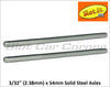 Slot.It PA01-54 Solid Axle, 3/32" x 54mm