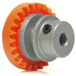 Slot.It GI25-Al Inline Crown Gear, Alum. Hub, 25T