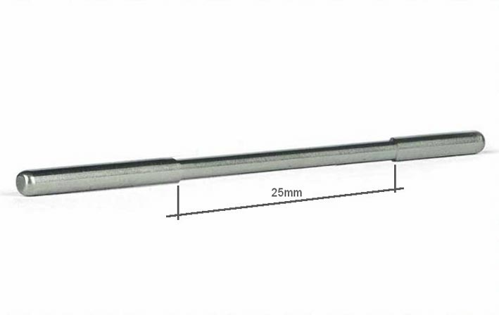 Slot.It PA01-48R1 Ultra Racing Low Friction Narrow Center Axle, 3/32" x 48mm