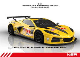NSR 0414AW Corvette C8R No. 3, 24H Daytona 2021 (PREORDER)