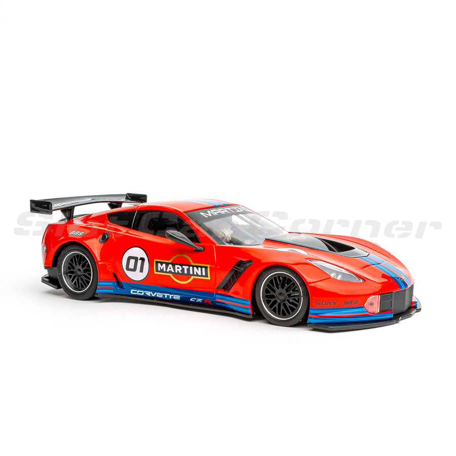 NSR Corvette C7R Martini No. 1, Red, slot car photograph 1 of 3