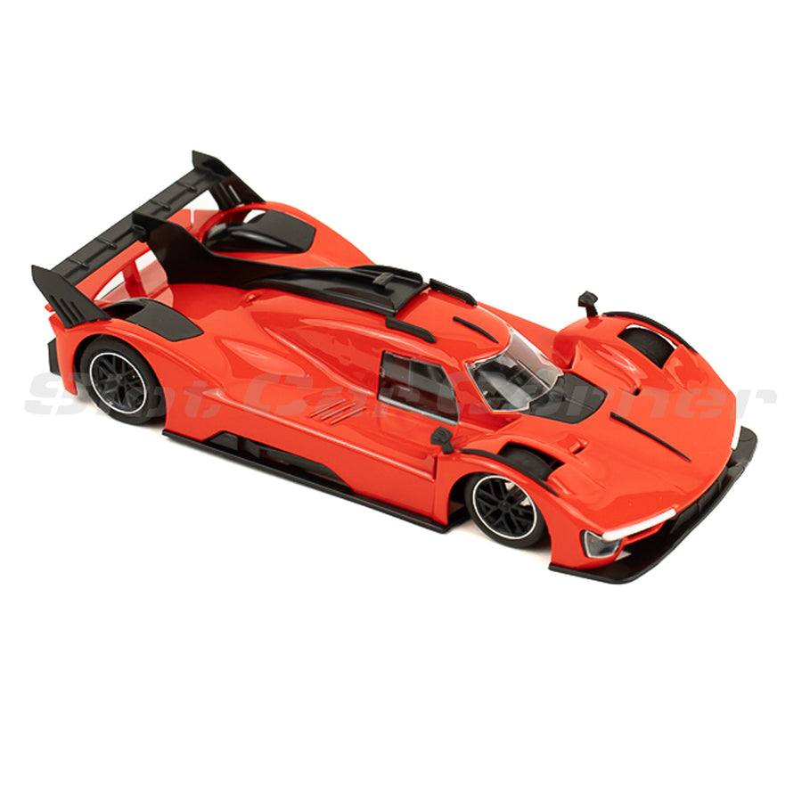 NSR 0614 Hypercar red Test Car, front three-quarter view