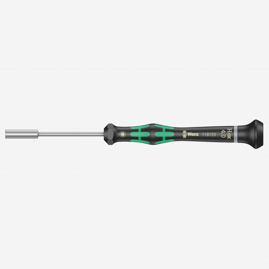 Wera 118120 Nut Driver, 4.0mm