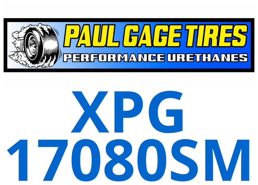 XPG-17080SM Paul Gage Urethane Tires, Shore 20