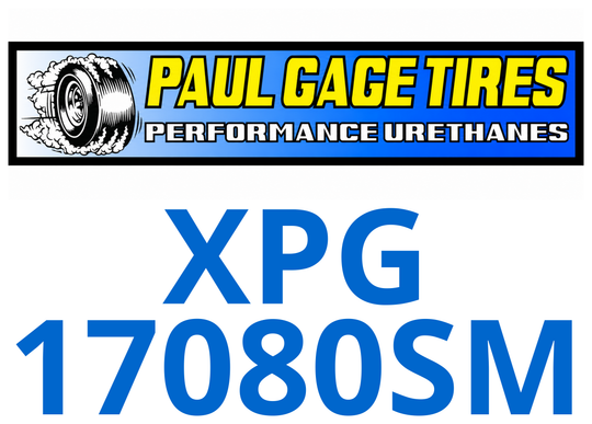 XPG-17080SM Paul Gage Urethane Tires, Shore 20