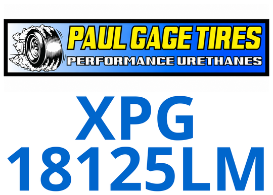 XPG-18125LM Paul Gage Urethane Tires, Soft