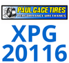 XPG-20116 Paul Gage Urethane Tires, Soft