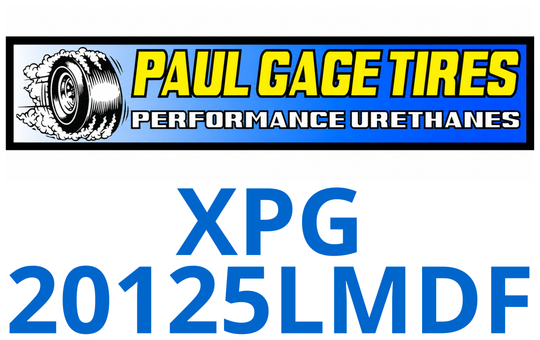 XPG-20125LMDF Paul Gage Urethane Tires, Shore 20