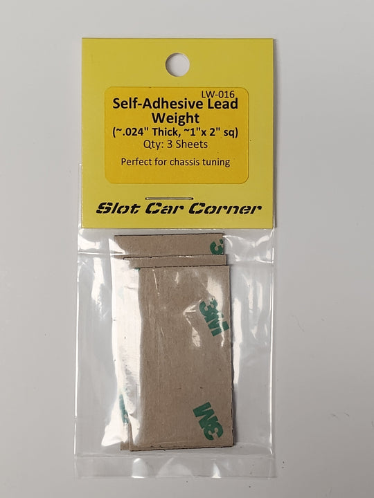 SCC Self-Stick Lead Weight, .024"