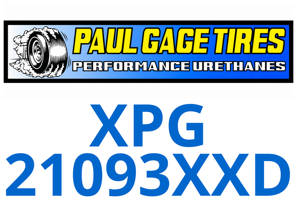 XPG-21093XXD Paul Gage Urethane Tires, Soft