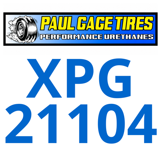 XPG-21104 Paul Gage Urethane Tires, Soft