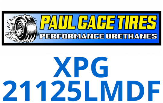XPG-21125LMDF Paul Gage Urethane Tires, Shore 20