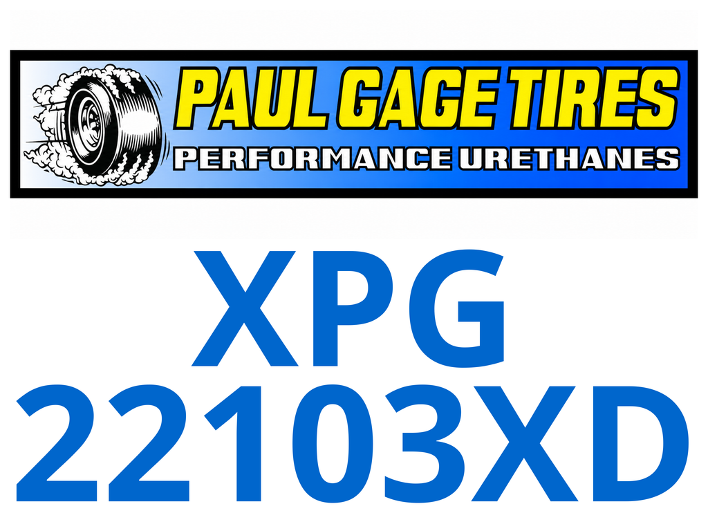 XPG-22103XD Paul Gage Urethane Tires, Soft