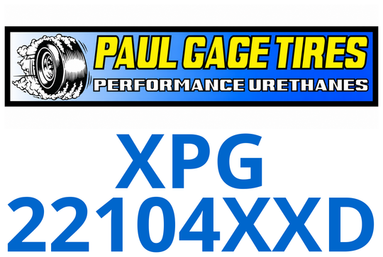XPG-22104XXD Paul Gage Urethane Tires, Soft