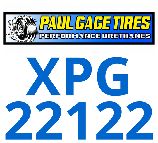 XPG-22122 Paul Gage Urethane Tires, Soft