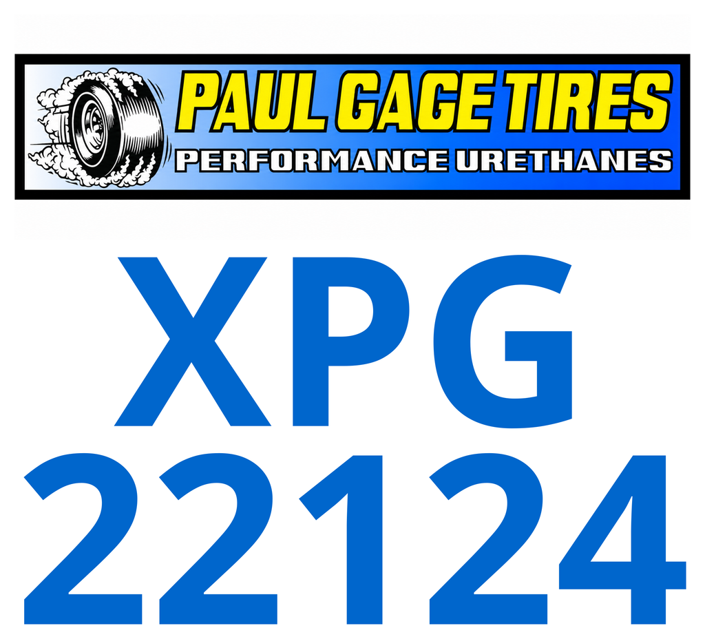 XPG-22124 Paul Gage Urethane Tires, Soft